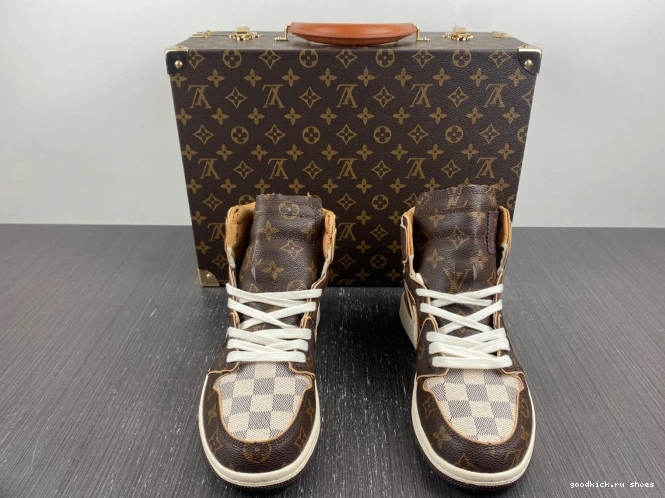 LV x Air OFF-WHITE Jordan 1 0818
